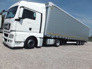 Transport ekspresowy ciężarowy Dania 24 25 ton